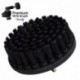 Premium Drill Brush For Professional Cleaning - Ultra Stiff, Black, 13 cm