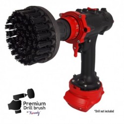 Профессиональная щетка Premium Drill Brush - очень жесткий, черный, 10цм.