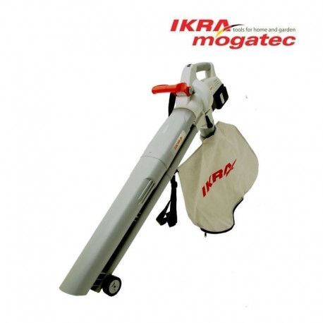 Cordless Leaf Blower 40V 2x 2.0Ah Ikra Mogatec ICBV 2/20