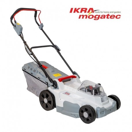 Cordless Lawn Mower 40V 2x 2.0Ah Ikra Mogatec ICM 2/2037