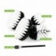 Premium Drill Brush For Professional Cleaning 5pcs. - Extra Soft, White, 13 cm